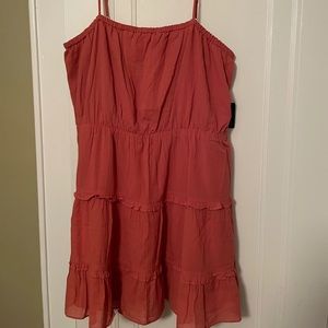 Express Coral Spring Dress